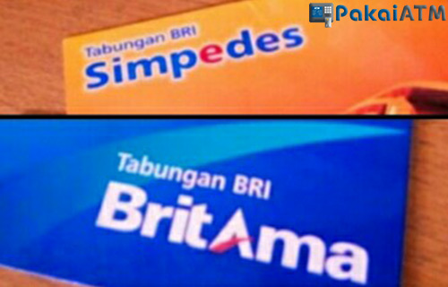 Perbedaan ATM BRI Simpedes dan Britama