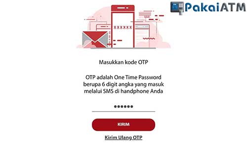 Input Kode OTP - 9 Cara Aktivasi Mobile Banking Bank DKI Tanpa Rekening 2022