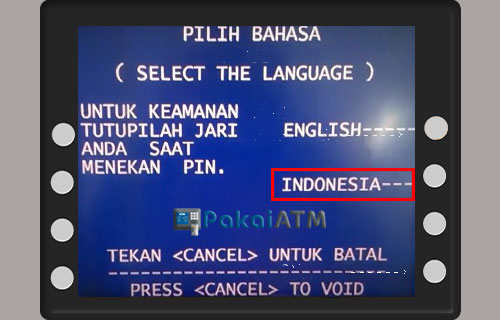 Pilih Bahasa Indonesia
