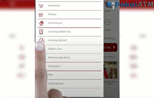 Pilih Menu Mobile Cash - 8 Cara Mengambil Uang di Bank DKI Tanpa ATM 2022 : Limit Transaksi