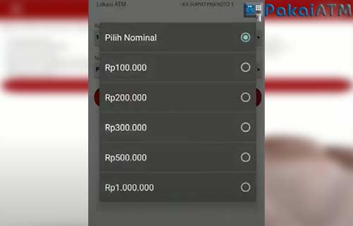 Tentukan Nominal Tarik Tunai - 8 Cara Mengambil Uang di Bank DKI Tanpa ATM 2022 : Limit Transaksi