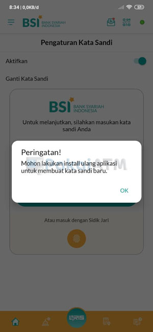 5. Install Ulang Aplikasi BSI Mobile