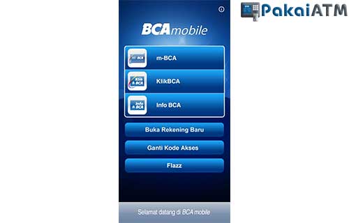 Buka Aplikasi BCA Mobile 1
