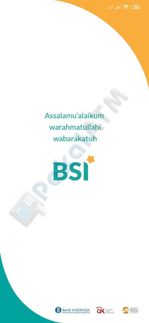1. Pertama Buka Aplikasi BSI Mobile