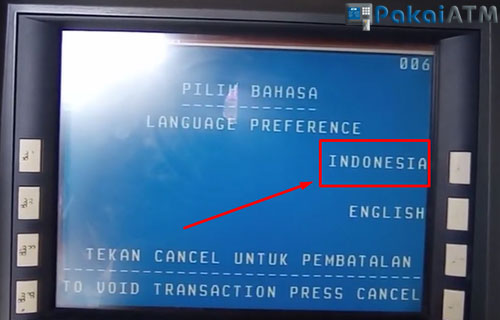 8. Pilih Bahasa Indonesia