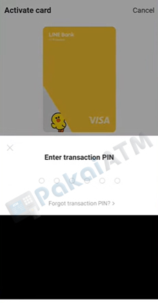 11. Input PIN Transaksi