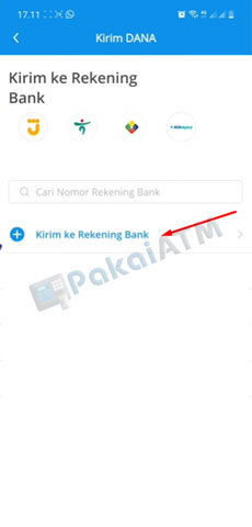 4. Tambah Rekening Bank