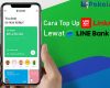 Cara Top Up LinkAja Lewat LINE Bank