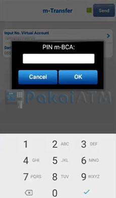 14. Cara Bayar Tagihan Akulaku adalah Input PIN m BCA