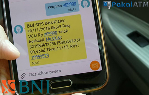 SMS Banking BNI Tidak Masuk