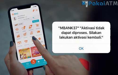 BNI Mobile Banking Error MBANK37