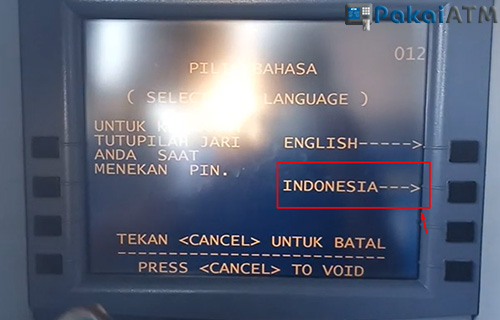 7. Pilih Bahasa Indonesia 1