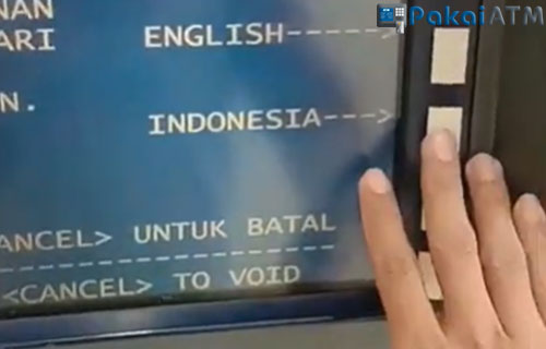 2. Pilih Bahasa Indonesia