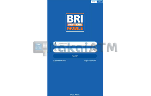 Buka Aplikasi BRI Credit Card Mobile